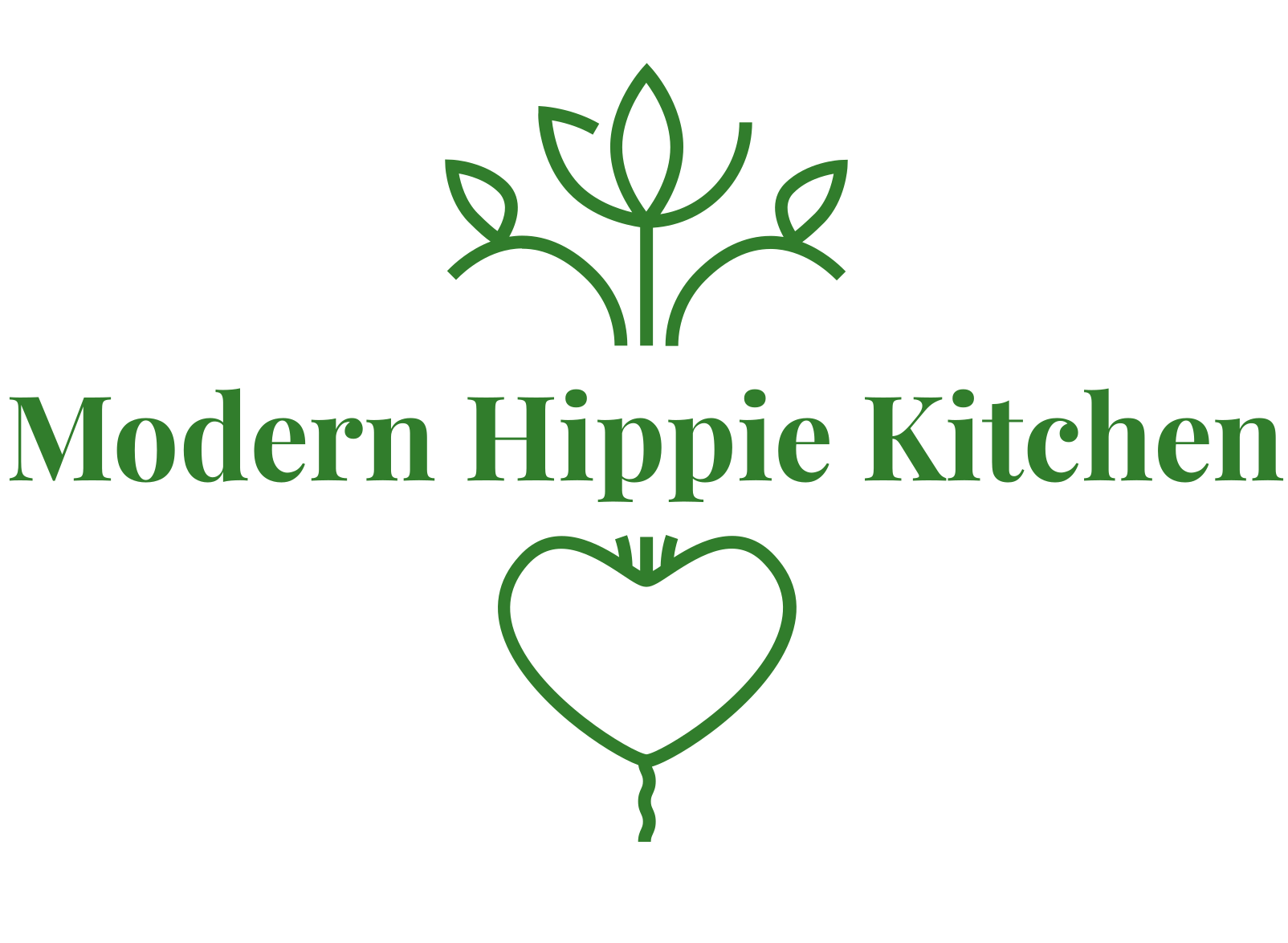 Modern Hippie Kitchen